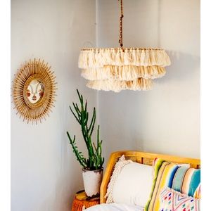 Justina Blakeney Selamat Tassel Chandelier